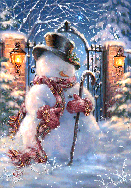 Merry Christmas -- Snowman