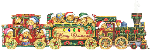Merry Christmas -- Christmas Train