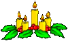 Merry Christmas -- Candles