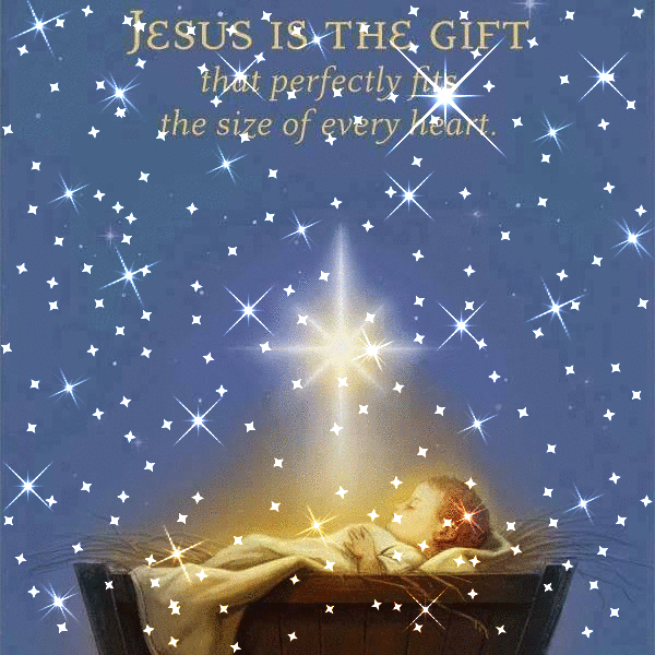 Jesus is the gift that perfectly fits the size of every heart.