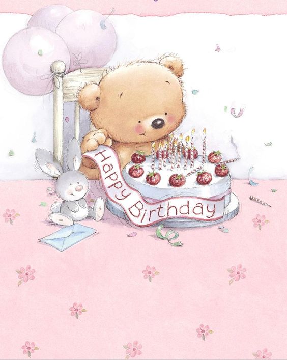 Happy Birthday -- Teddy Bear