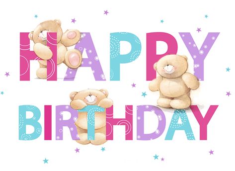 Happy Birthday -- Teddy Bears