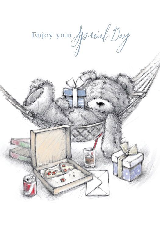 Happy Birthday! Enjoy Your Special Day -- Teddy Bear