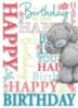 Happy Birthday To You -- Teddy Bear