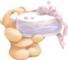 Happy Birthday -- Teddy Bear with Birthday Cake