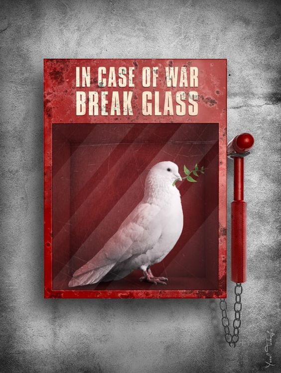 In Case Of War Break Glass -- Pigeon