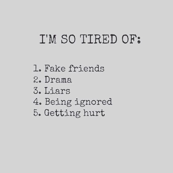 I'm tired of:... :: Quotes :: MyNiceProfile.com