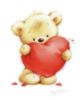 For You With Love -- Teddy Bear with Heart