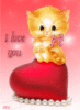 I Love You -- Cute Kitten
