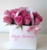 Happy Birthday! -- Pink Roses 