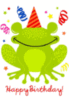 Happy Birthday -- Frog