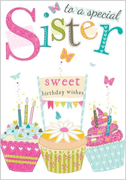 Sweet Birthday Wishes to a Special Sister