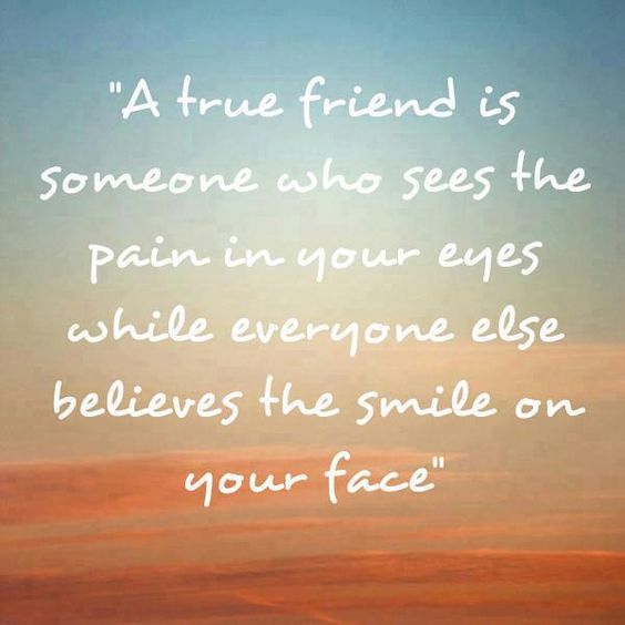 A True Friend Quote