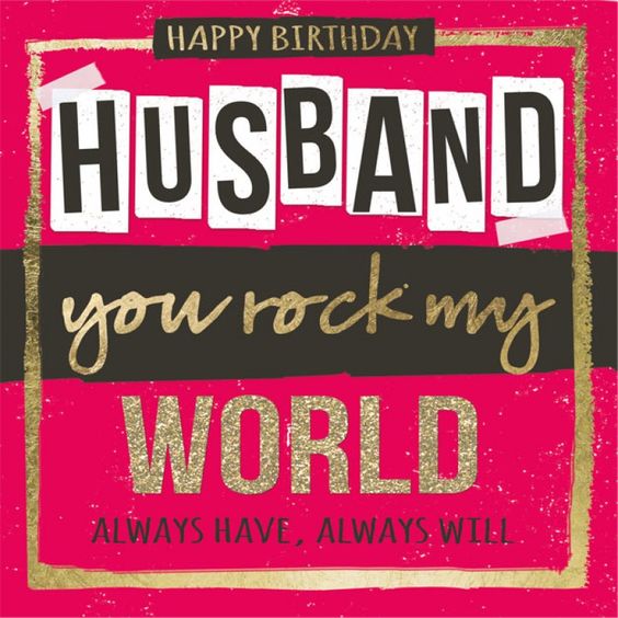 Happy Birthday Husband