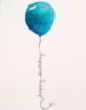 Happy Birthday -- Blue Balloon