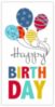 Happy Birthday -- Balloons 