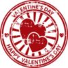 Happy Valentine's Day -- Stamp