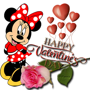 Happy Valentine's Day -- Minie Mouse