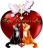Happy Valentine's Day -- Cats