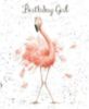 Birthday Girl -- Flamingo