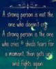 Quote about Strong Person