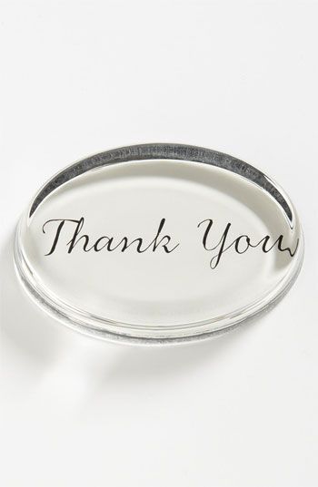 Thank You -- Ring