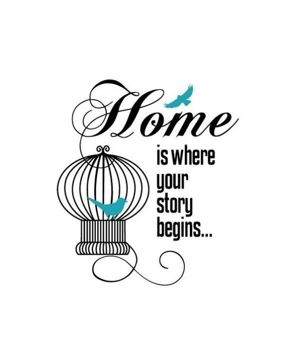 Home is where your story begins...
