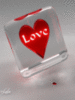 Love -- Heart in Cube