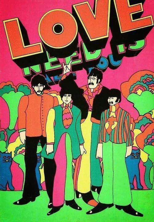 ☮ American Hippie Music ☮ Beatles .. All You Need Is Love