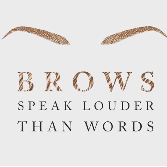 Brows Speak Louder Than Words