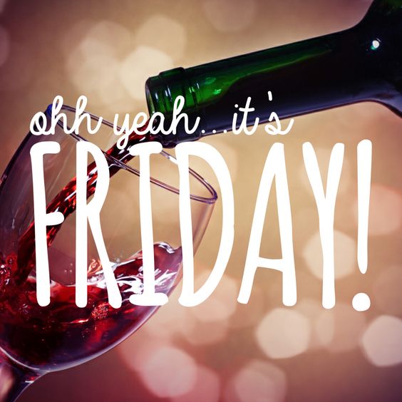 It's Friday! -- Glass of Wine