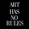 Art Has No Rules