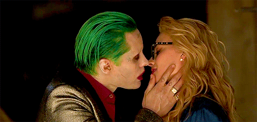 Harley and Joker Kiss Suicide Squad