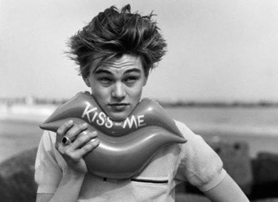 Young Leonardo Dicaprio: Kiss Me 