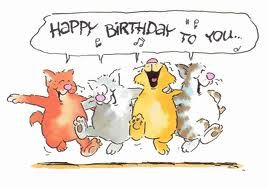 Happy Birthday To You -- Cats Singing