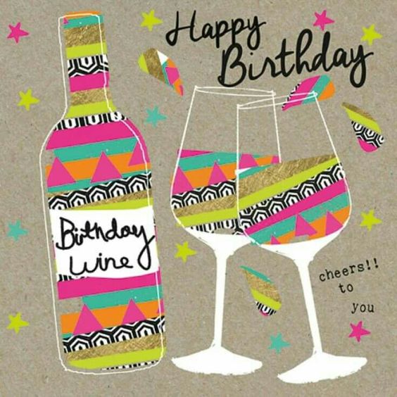 Happy Birthday! Cheers To You! 