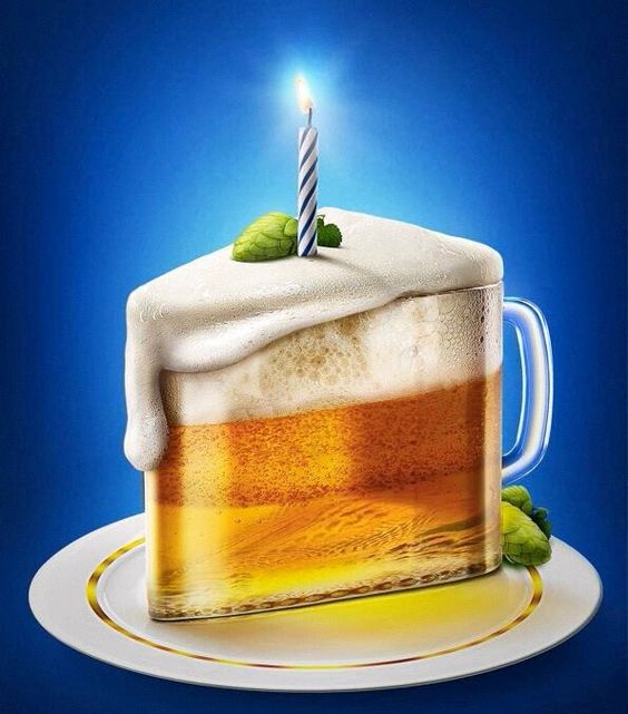 Happy Birthday -- Beer Cake