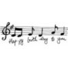 Happy Birthday To You -- Music Notes