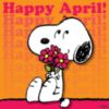 Happy April! -- Snoopy