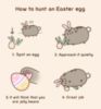 How to hunt an Easter egg -- Pusheen
