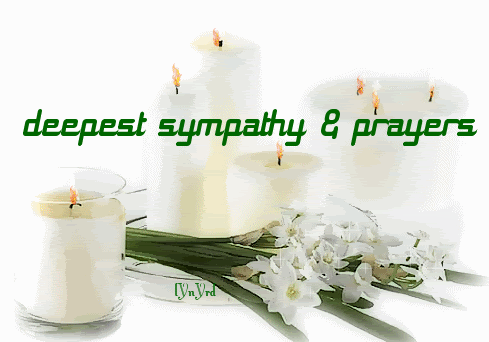 Deepest sympathy & prayers
