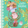Happy Birthday -- Monkey with Sweets