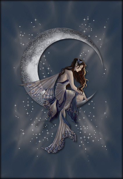 Fairy on the Moon