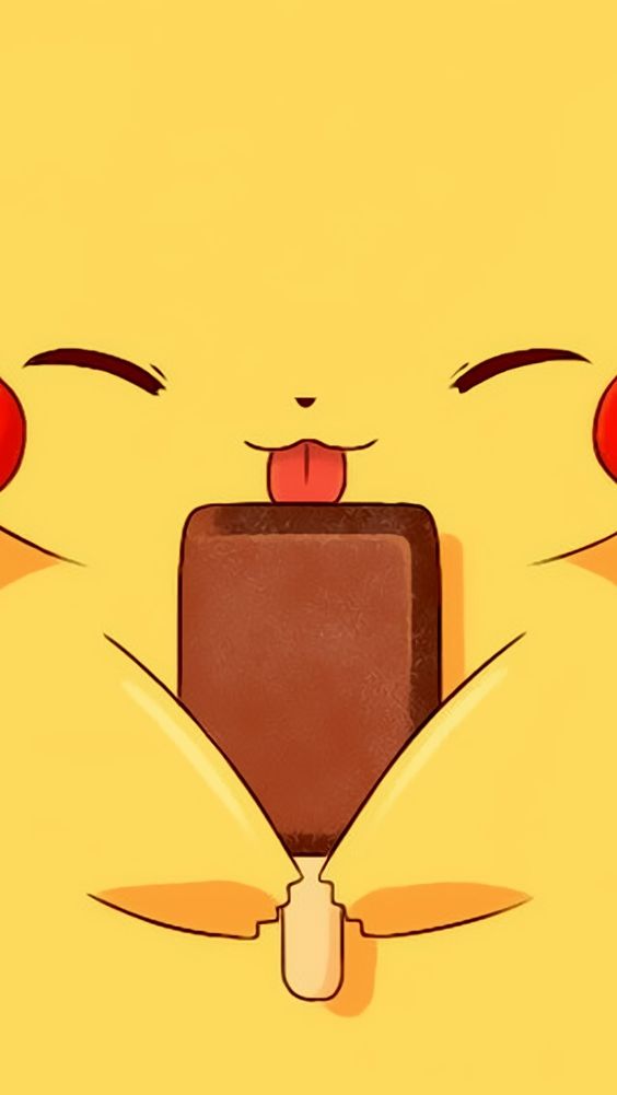 Pikachu with Ice Cream