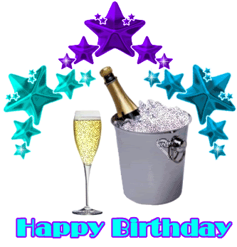 Happy Birthday -- Champagne