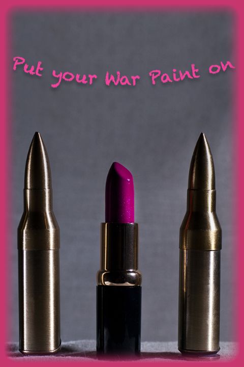 Put your war paint on