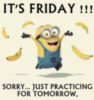It's Friday! -- LOL funny Minion quote