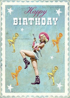 Happy Birthday -- Cowgirl