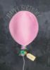 Happy Birthday -- Pink Balloon Kiss