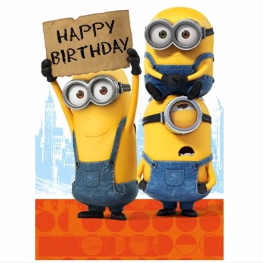 Happy Birthday -- Minions